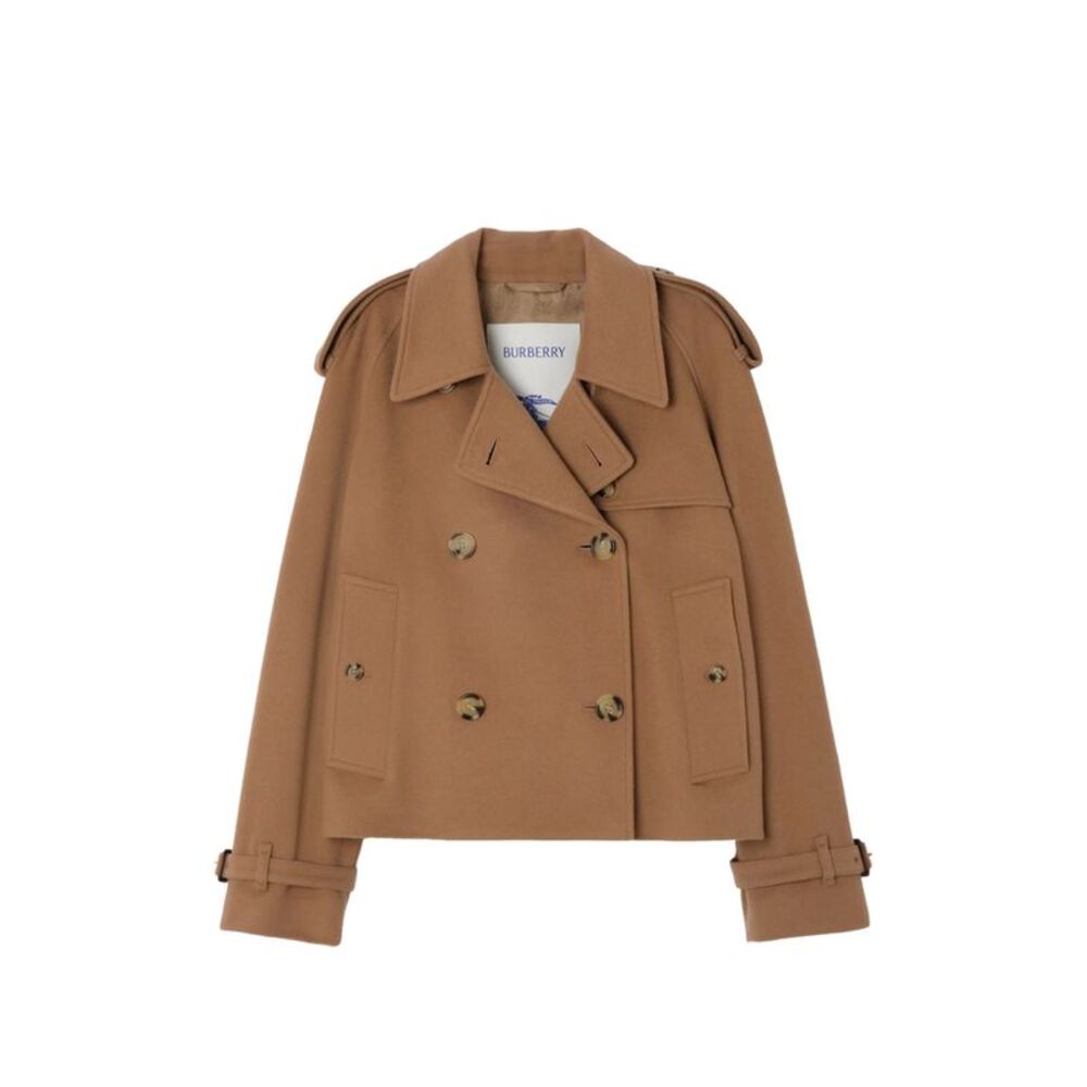 Burberry Brown Jackets - Cropped Jackets Women